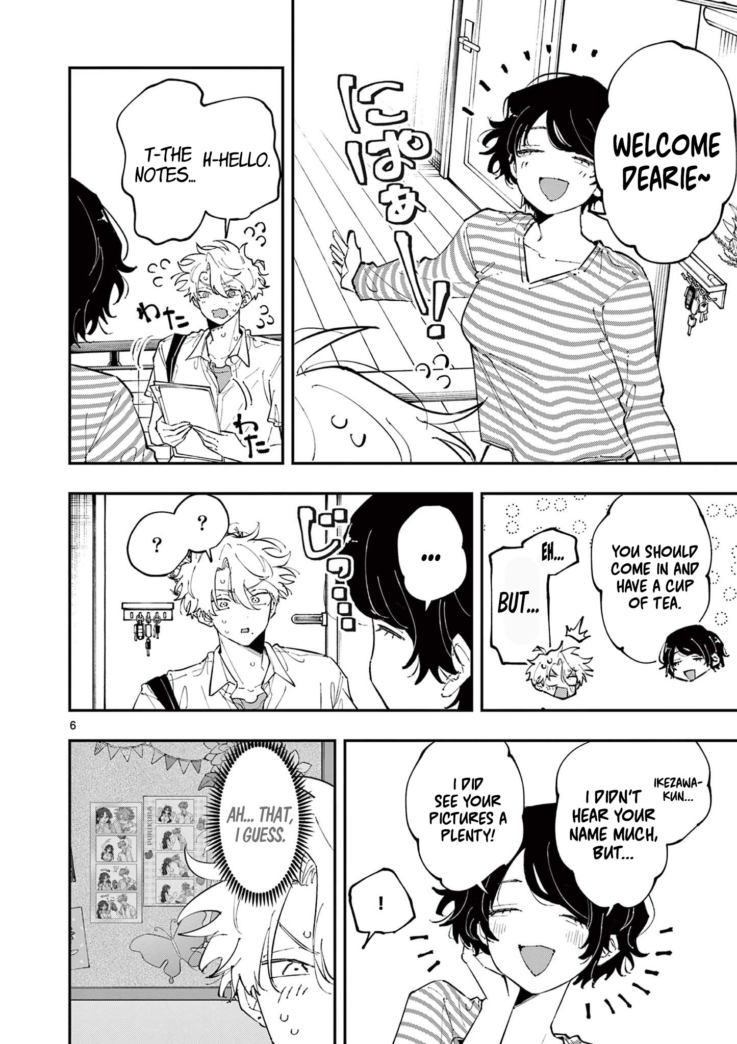 The weirdo one desk over keeps giving me THAT kind of look, Chapter 48 image 06